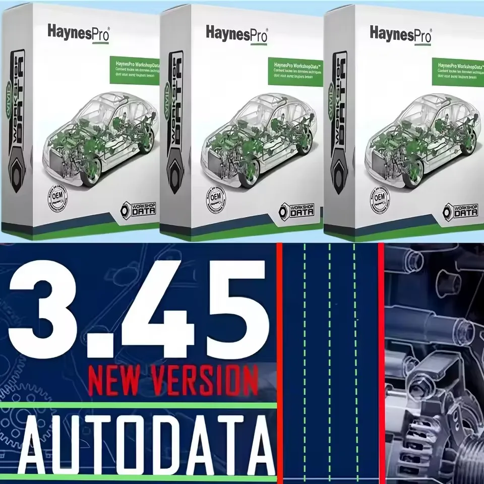 Haynes Pro & Auto Data 3.45 Full Workshop Data + Video Tutorials 1000+ Makes/Models Diagnostics & Wiring Diagrams Pro Car Repair