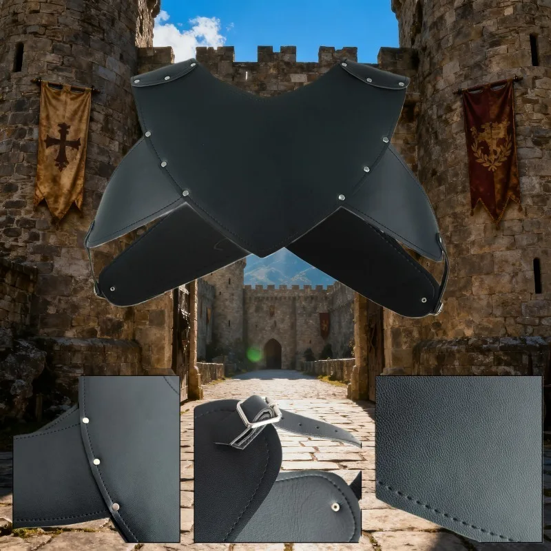 

Carnival Medieval Armor Viking Gladiator Warrior Leather Armor Protective Gear Renaissance Festival Robe