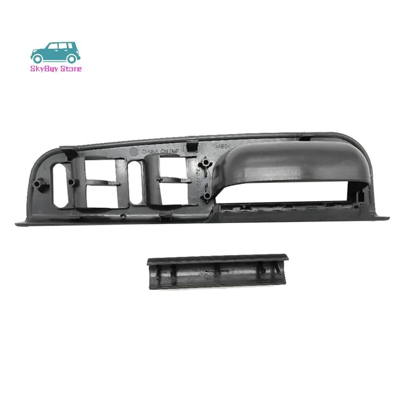 

12Pcs Black Color For Bora Golf 4 Interior Door Handle Lifter Switch Bracket Base Caps 1J1 8671793B1 867 171 E 3B0867175