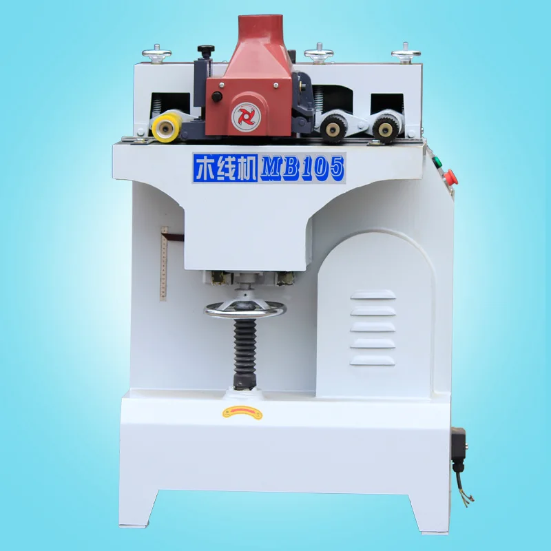 MB105 Wood Pallet Surface Moulding Machine With Wood Profile Frame And Wire Line Core Motor Component Power