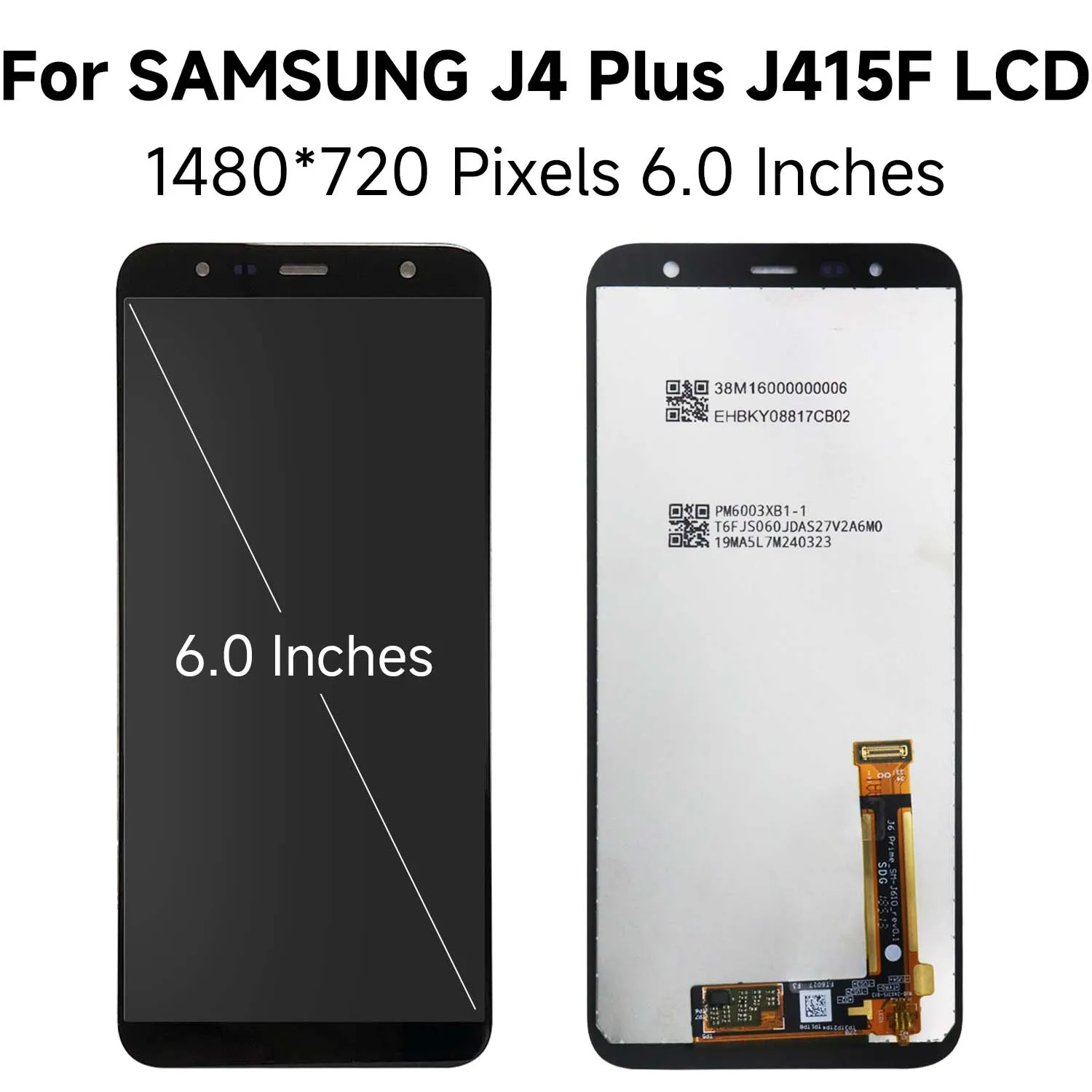 High Quality Display For Samsung J4+ 2018 J4 Plus J415 J415F J410 J6 Prime J6 Plus 2018 J610 LCD Display Touch Screen