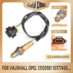 Sensor de oxígeno de banda ancha con sonda Lambda para coche, accesorio de medición de O2 para modelo Vauxhall, Opel, ASTRA, CORSA, COMBO, MERIVA, CORSAVAN, 13103981, 93177450, 0258006499