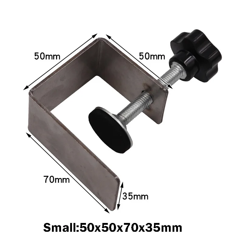 Multi-function C Shape Metal Clamp Woodworking Welders Holder Tools Stainless Steel Clamps Clips Auxiliary Installation Tool