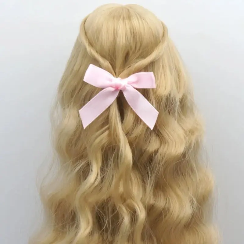 JD855 신소재 BJD 롱 웨이브 가발 탑 스킨 테크닉 OB11YOSD MSD SD Blythe DOD 헤어 1/8 1/6 1/4 1/3 인형 액세서리