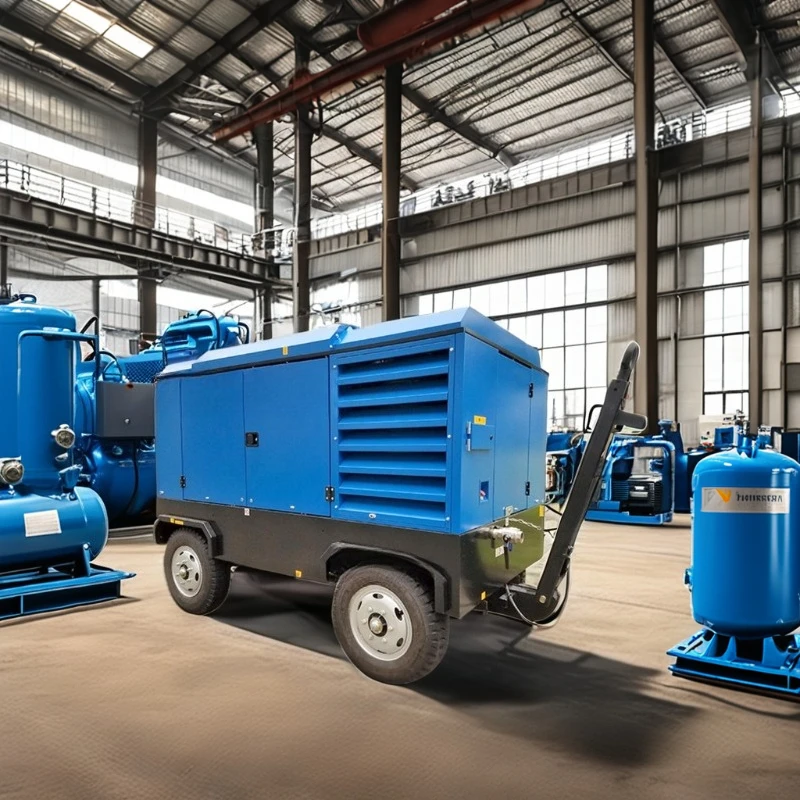 

Diesel Screw Air Compressor Diesel Engine 175cfm 185 cfm 190cfm 200cfm 210cfm 350cfm Jack Hammer