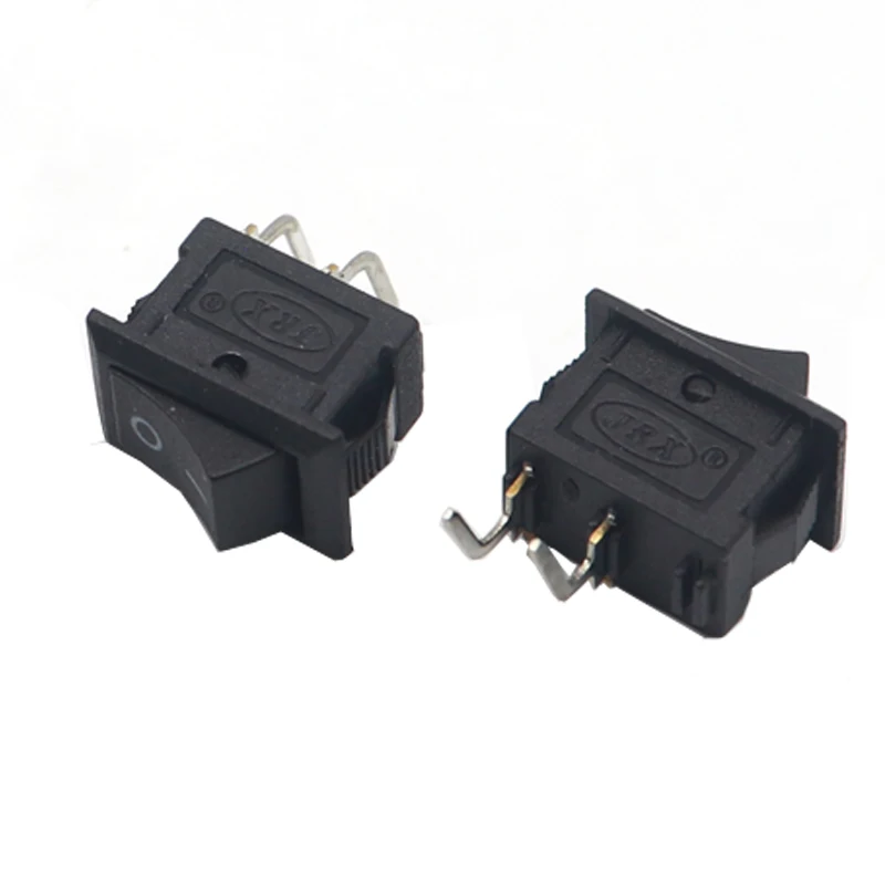 【30-10PCS】Rocker Switch KCD1-101 250VAC/3A 2Pin ON-OFF 3Pin ON-OFF-ON