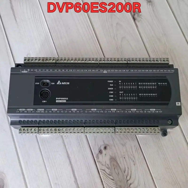 

Second-hand PLC module DVP60ES200R function test is normal