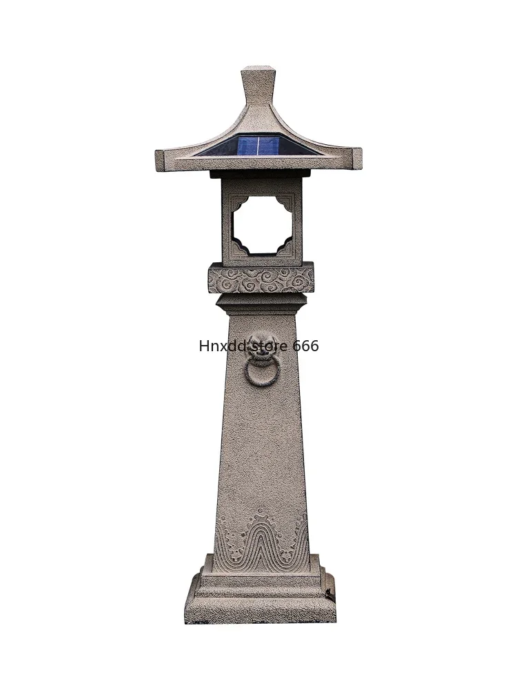 Solar outdoor waterproof light Antique garden home lawn light