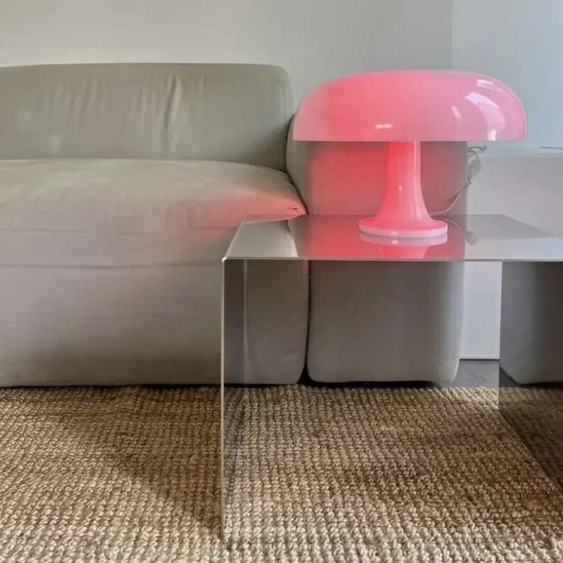 ตู้ข้างโซฟาสแตนเลส ดีไซน์สร้างสรรค์ สำหรับใช้ในบ้าน อพาร์ทเมนต์ขนาดเล็ก ตู้ข้างเตียง โต๊ะน้ำชาเหล็กทรงสี่เหลี่ยมสำหรับระเบียง