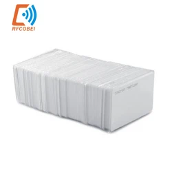 100pcs RFID 카드 액세스 제어에 대 한 125KHz EM4100 TK4100 스마트 카드 근접 RFID 태그