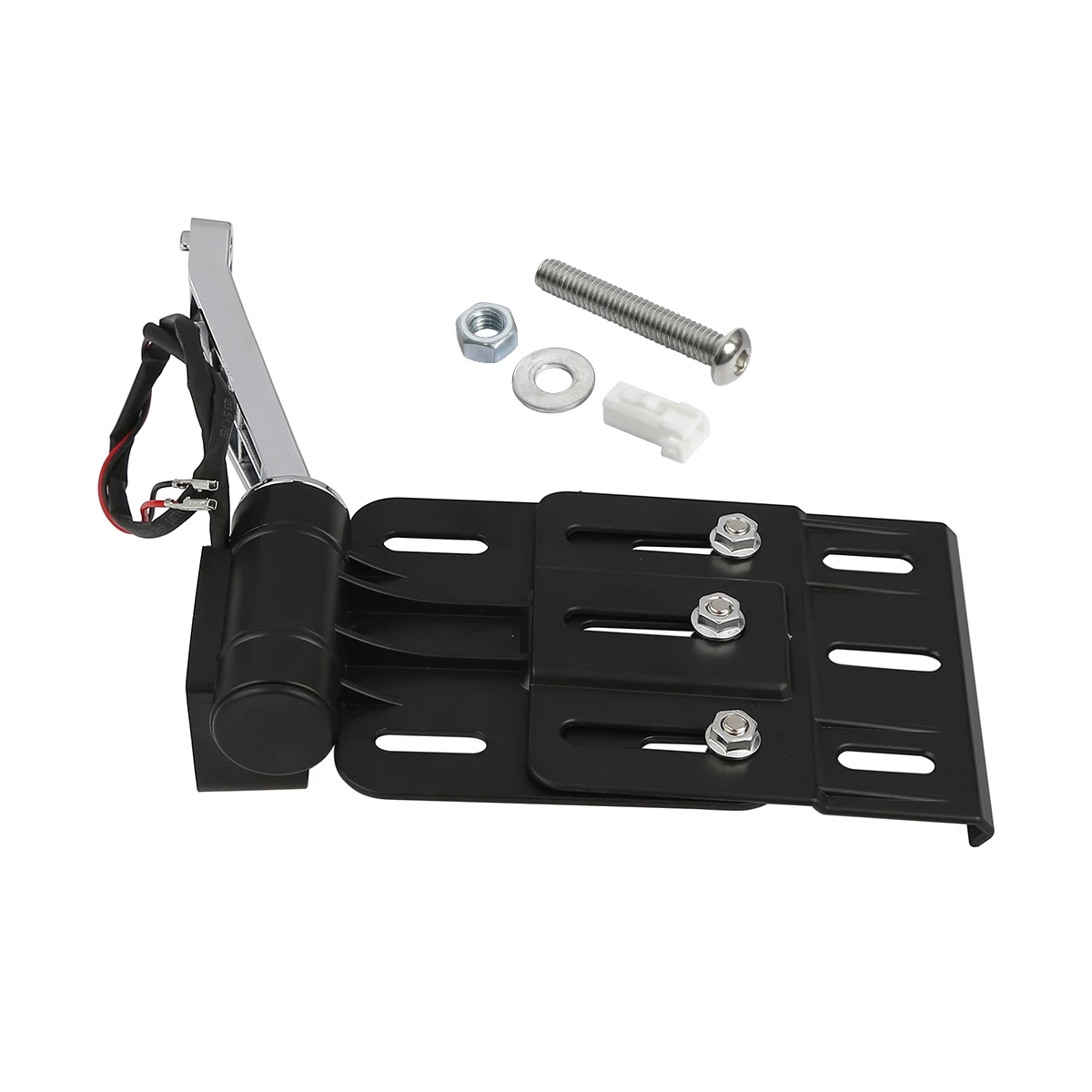 ABS LED Light Side Mount License Plate For Harley Sportster 2004-2016 XL 1200 Custom 883N SuperLow XL883L 48 72