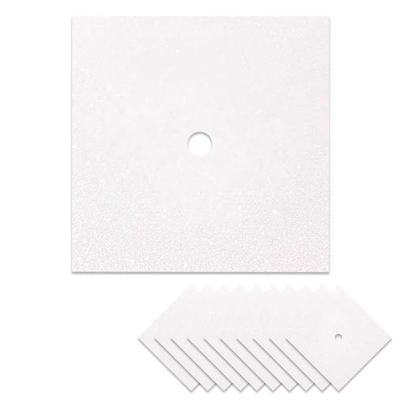 

NEW_10 шт. Белый блестящий картон Премиум-бумага для строительства