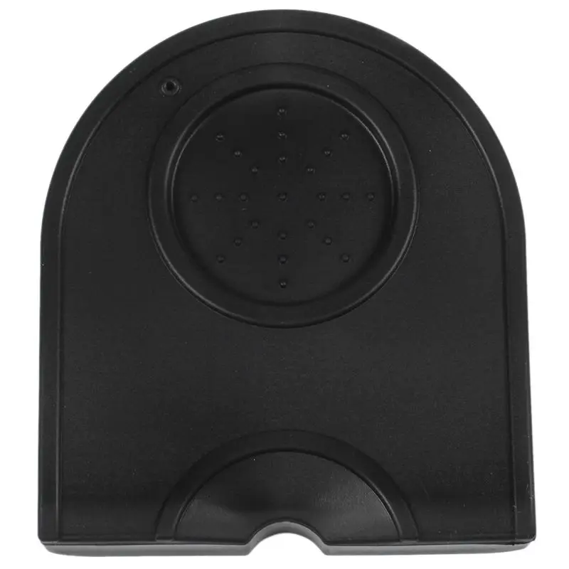 ABZC-10X Manual Barista Coffee Espresso Latte Art Pen Tamper Holder Silicone Pad Mat Kitchen Accessories Black