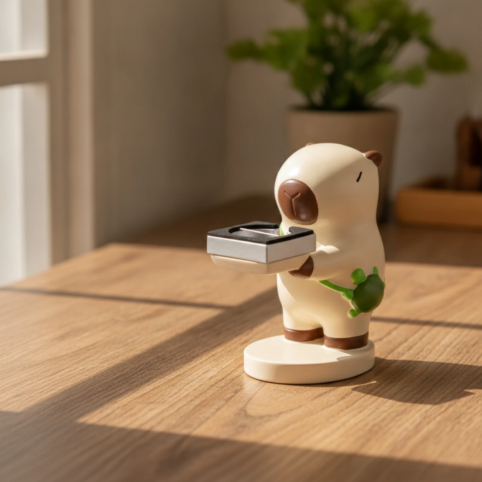 Capybara Watch Stand Compact Smartwatch Charging Holder Sturdy Easy to Use for Bedside Table, Nightstand