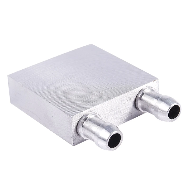 RISE-2 piezas disipador de calor de aluminio, bloque enfriador de líquido y agua, 40x40x12mm y 100x41x8mm
