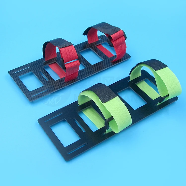 53*120mm/70*170mm RC Boat O-boat Fiberglass/Carbon Fiber Battery Holder Belt Battery Mounting Bracket Fixing Plate