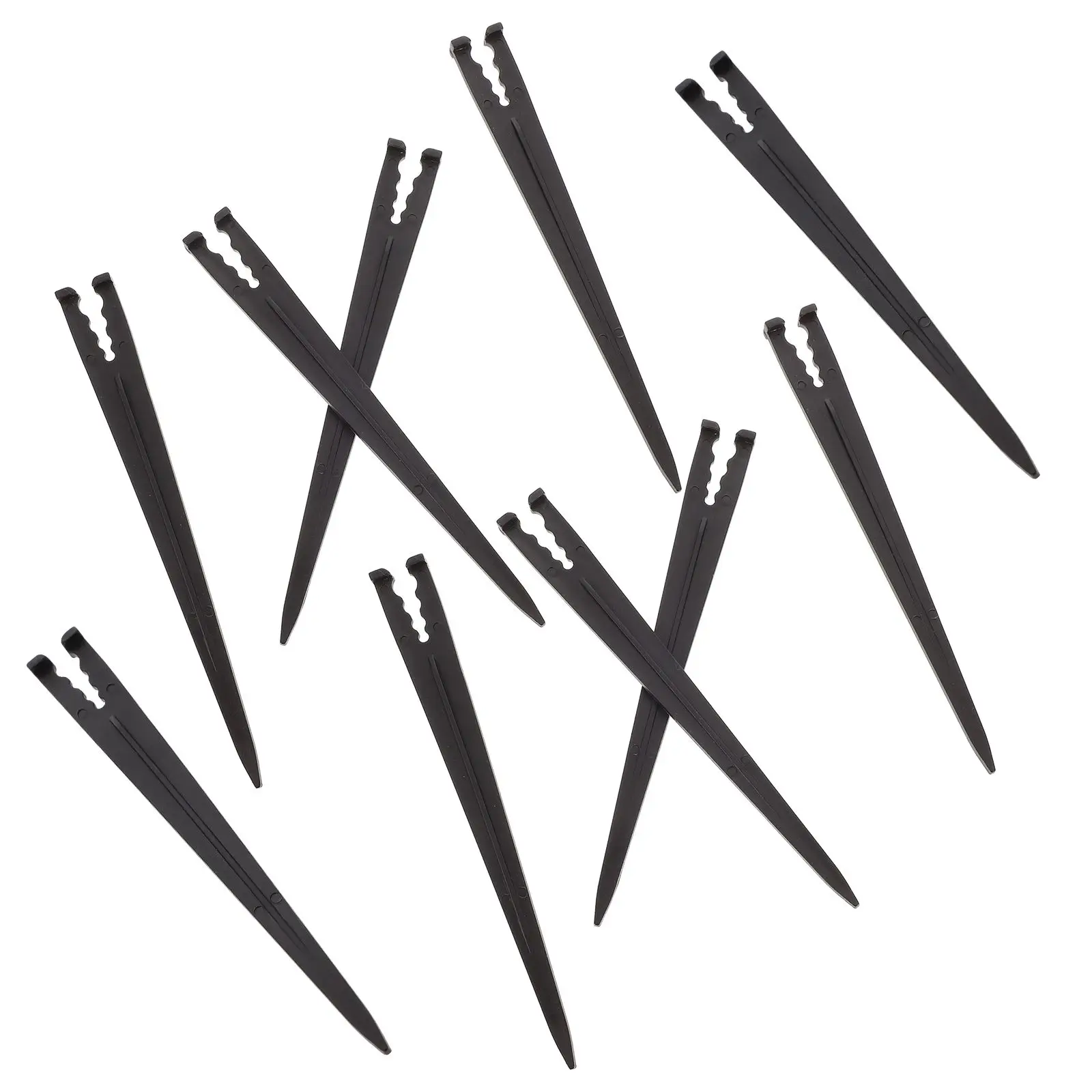 

100 Pcs Drip Irrigation Garden Stakes Fixed Rod Tools Capillary Pegs Hose Spikes Adjustable Gardening Supplies Practical Durable