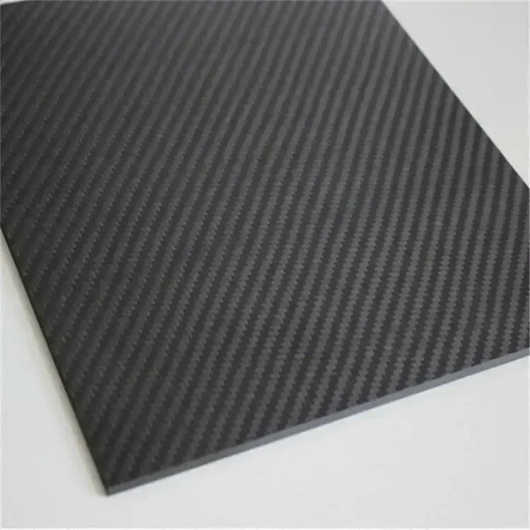 300mm×300mm  Real Carbon Fiber Plate Panel Sheets 0.5mm 1mm 1.5mm 2mm 3mm 4mm 5mm thickness Composite Hardness Material for RC