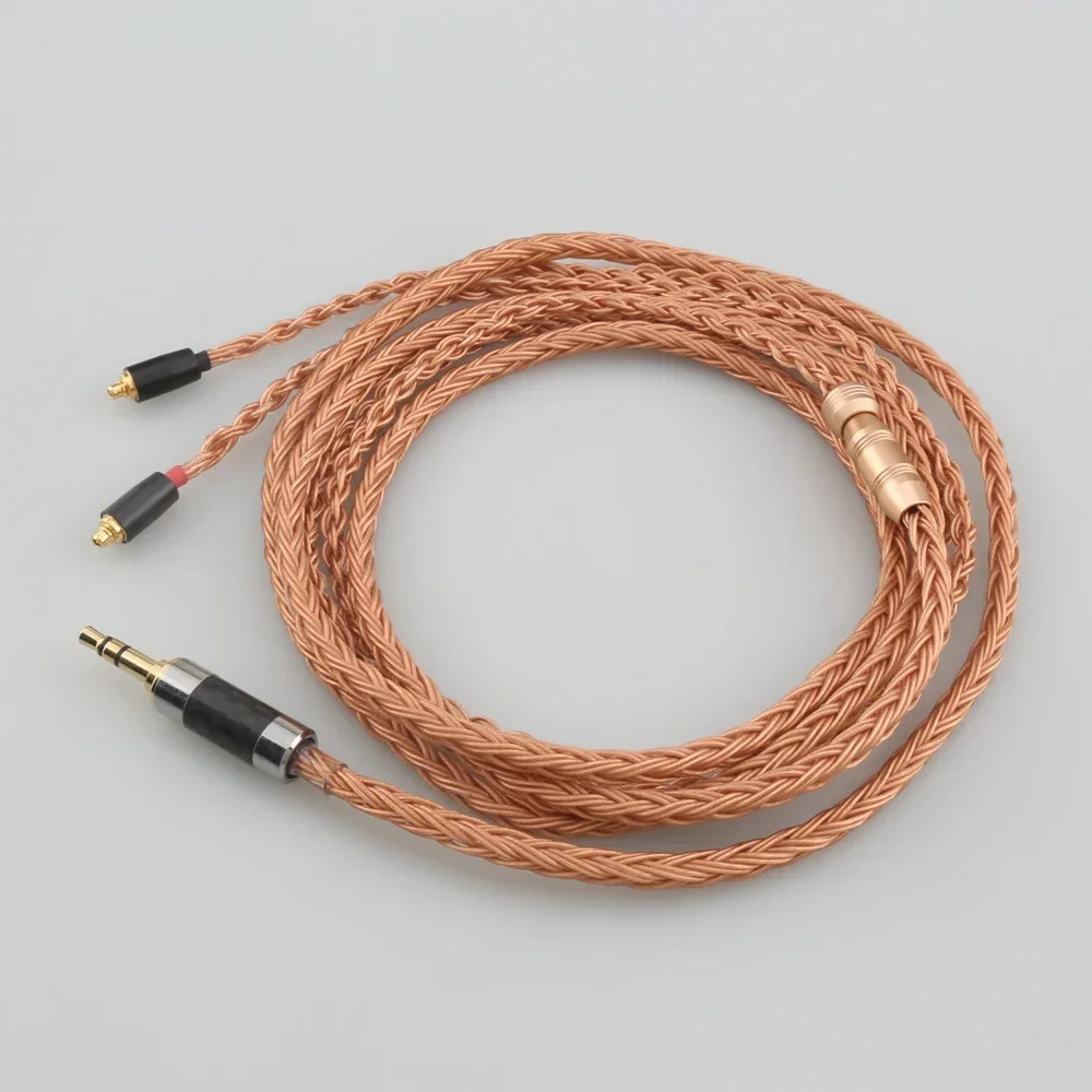 Cable de auriculares XLR 2,5mm equilibrado 16 núcleos 99% 7N OCC para AKG N5005 N30 N40 MMCX Sennheiser IE300 IE900 usando