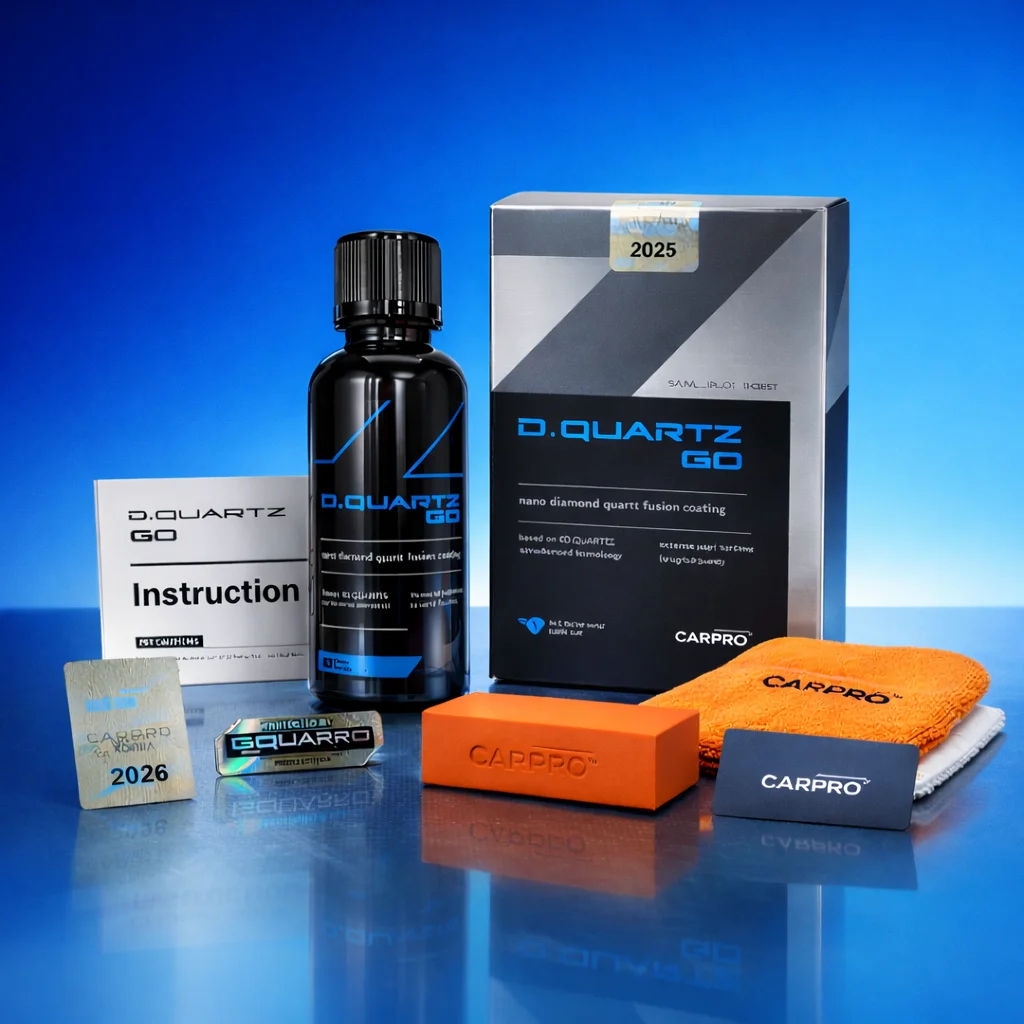 

CARPRO D.QUARTZ GO (50 мл): Идеальное быстросохнущее графеновое покрытие для автомобилей