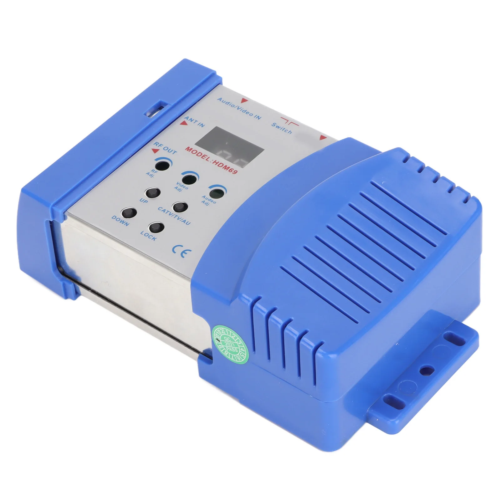 HD Modulator PAL NTSC TV Standard Format 47-868MHz HD Multimedia Interface AV to RF Converter for Home TV US Plug 90-240V