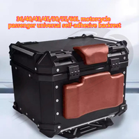 36/40/45/50/60L Motorcycle Passenger Backrest Back Pad Universal Self-adhesive Shockproof Moto Rear Top Case Box Luggage Cushion