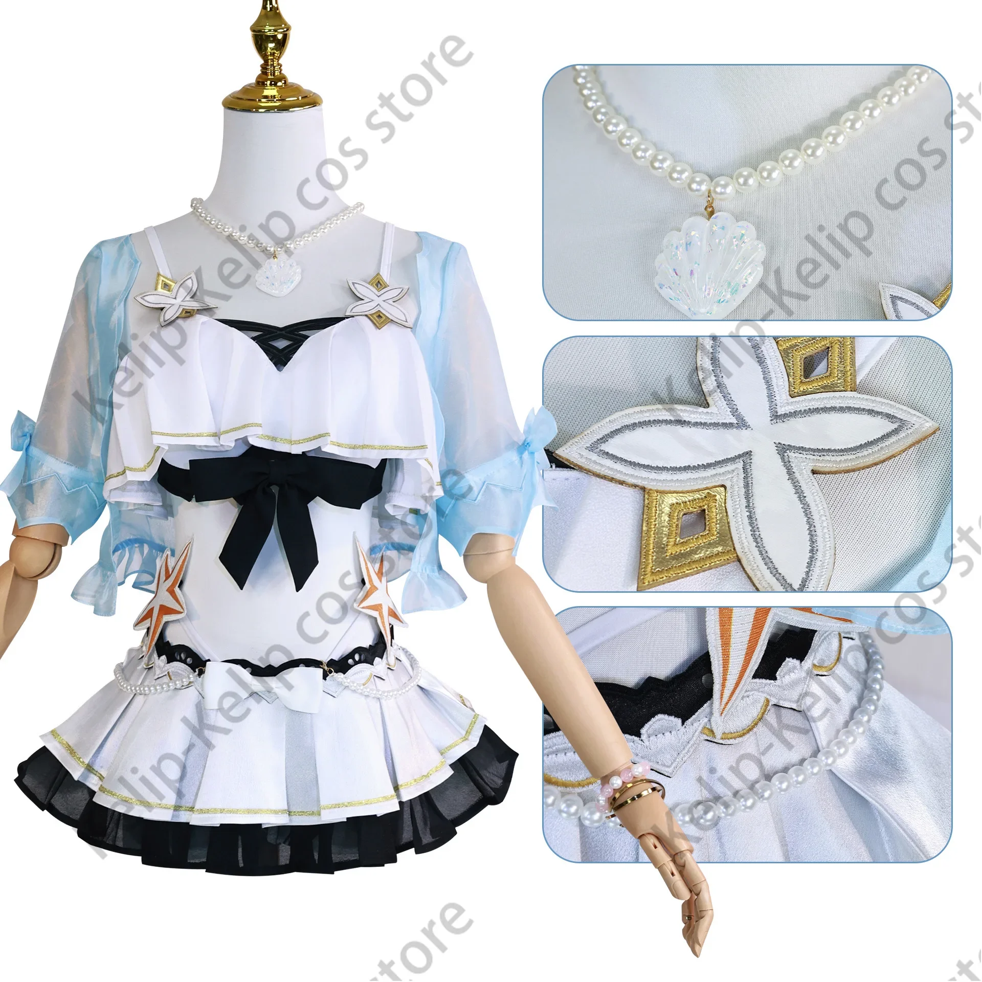 Honkai Impact 3rd Elysia Cosplay Costume Role Play Comic Con Dress Halloween Holiday Party Wigs Costumes Animation Clothing Set