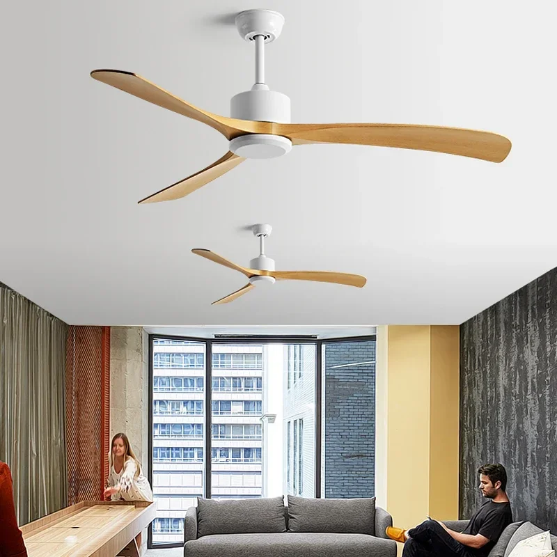 Strong Winds 56 Inch Ceiling Fan Americans Retro Living Room Restaurant Electric Fan DC Without Light Factory Ceiling Fan