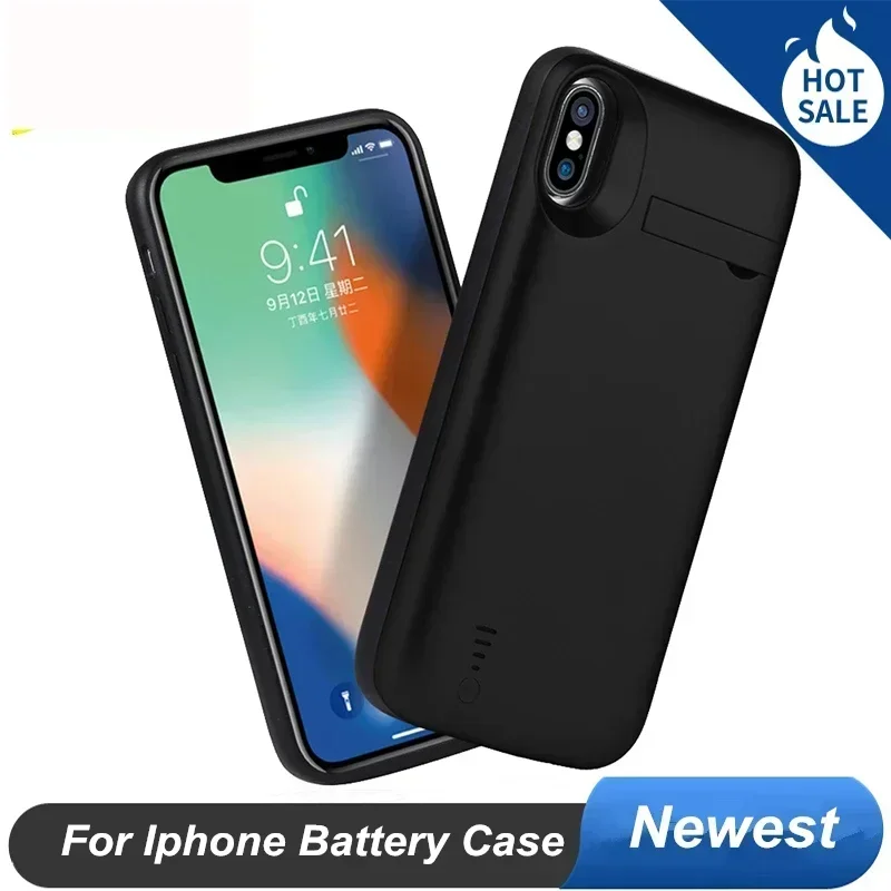 20000Mah Battery Charger Case for Iphone 14 Plus 13 Mini 12 Pro Max 11 Pro X XS XR XS Max 6 6S 7 8 Plus Battery Case Power Bank