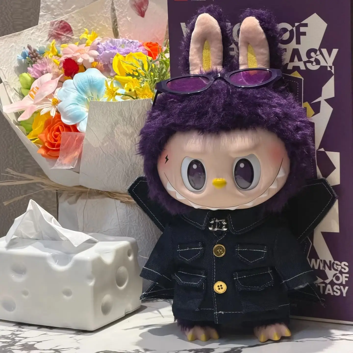 

POP MART Labubu the Monsters X Pronounce Wings of Fantasy Series Blind Box - Коллекционная фигурка-кукла, серия Blind Box