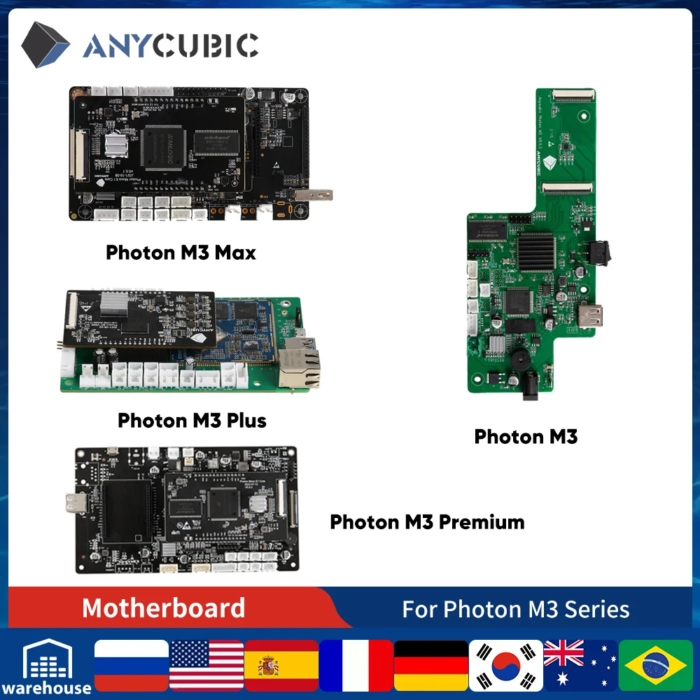 ANYCUBIC LCD 3d Printers Motherboard For Photon M3 Photon M3 Plus Photon M3 Max 3D Printer Parts TriGorilla Mainboard