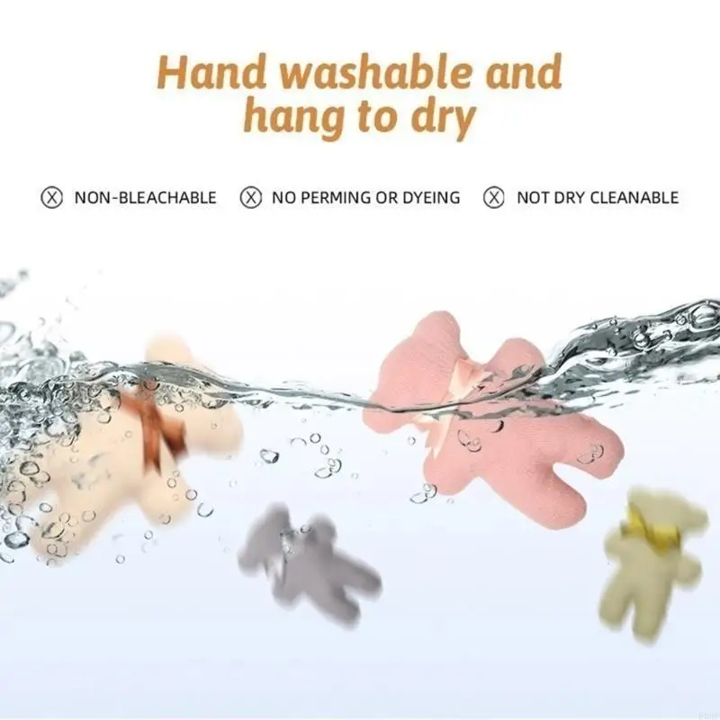 E06f Baby Animal Doll Teether Tobe Zabawanie lalki Ręka grzechotka wypchana zabawka niemowlę śpiąca lalka