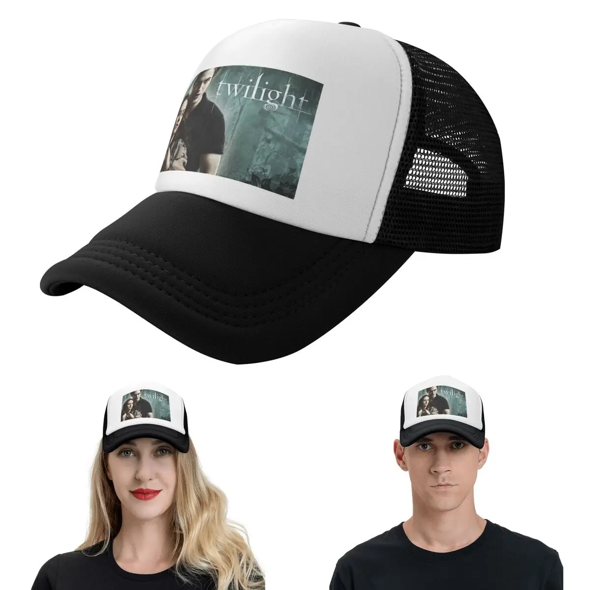 The Twilight Saga Edward Cullen (8) Cap Fashion Mesh Baseball Caps Adjustable Hat Hip Hop Summer Unisex Baseball Hats