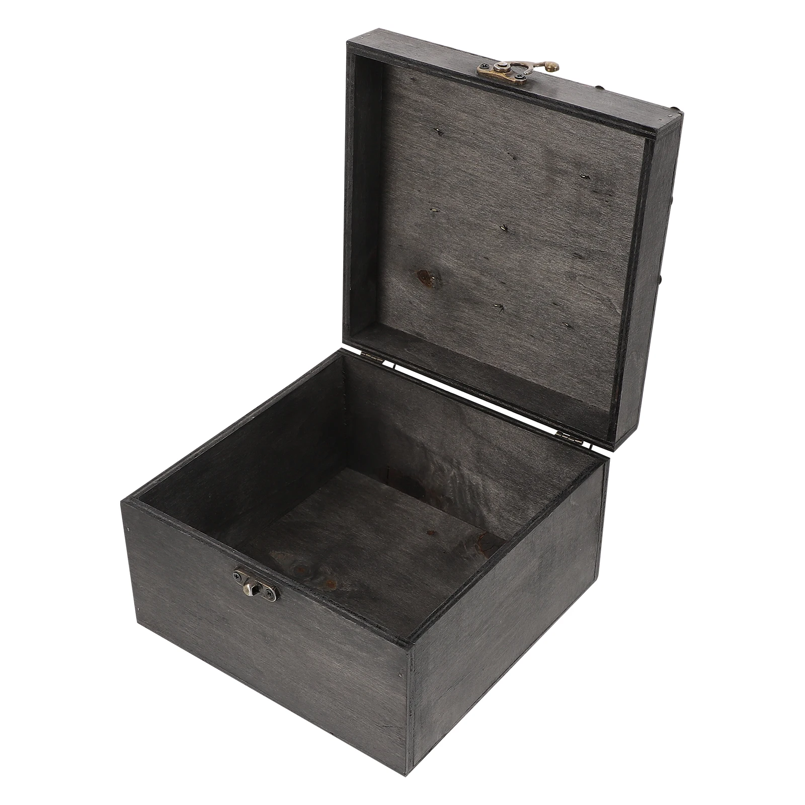 

Wooden Box for Jewelry Storage Display High Quality Durable Rustic Home Decor Treasure Chest Trinket Case Wooden Storage