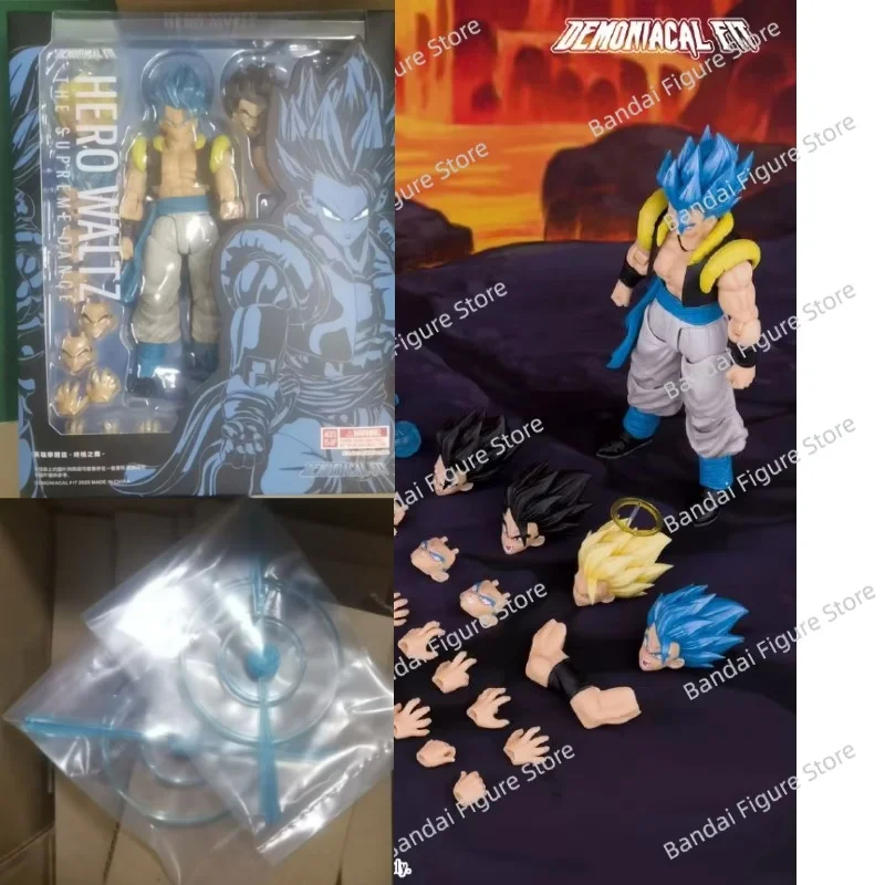 

Demoniacal Fit DF Dragon Ball Z SHF Super Saiyan SSJ Hero Waltz The Ultimate Dance Gogeta Аниме Фигурка Модель Подарки Игрушки