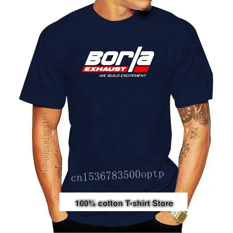 We Build Excitement Borla-S-3XL de escape 100% algodón, camiseta VINTAGE, camisetas divertidas de verano, sbz4391