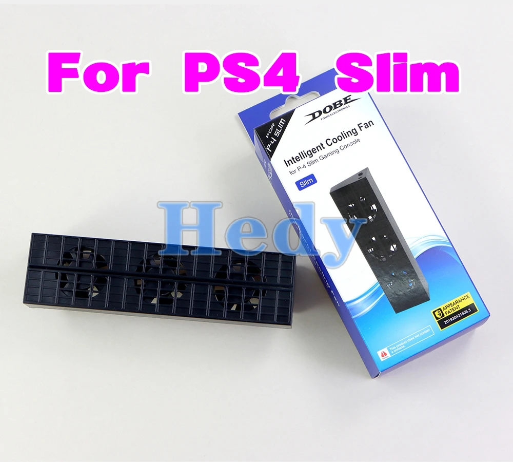 Base de Resfriamento para PS4 Slim com Ventilador - Acessório para Console de Videogame