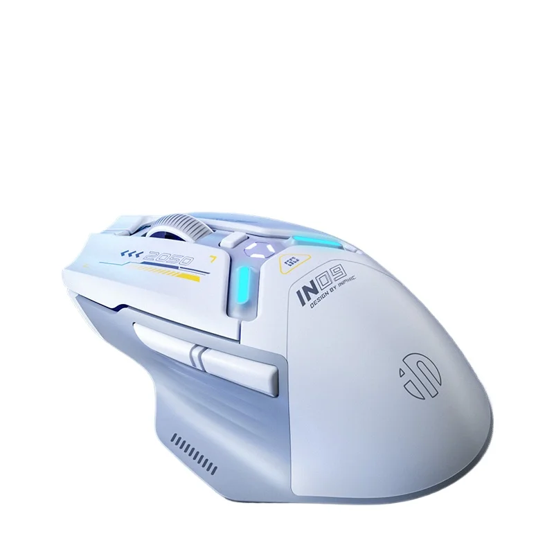 

IN9 wireless mouse wired bluetooth three-mode desktop computer notebook charging game e-sports