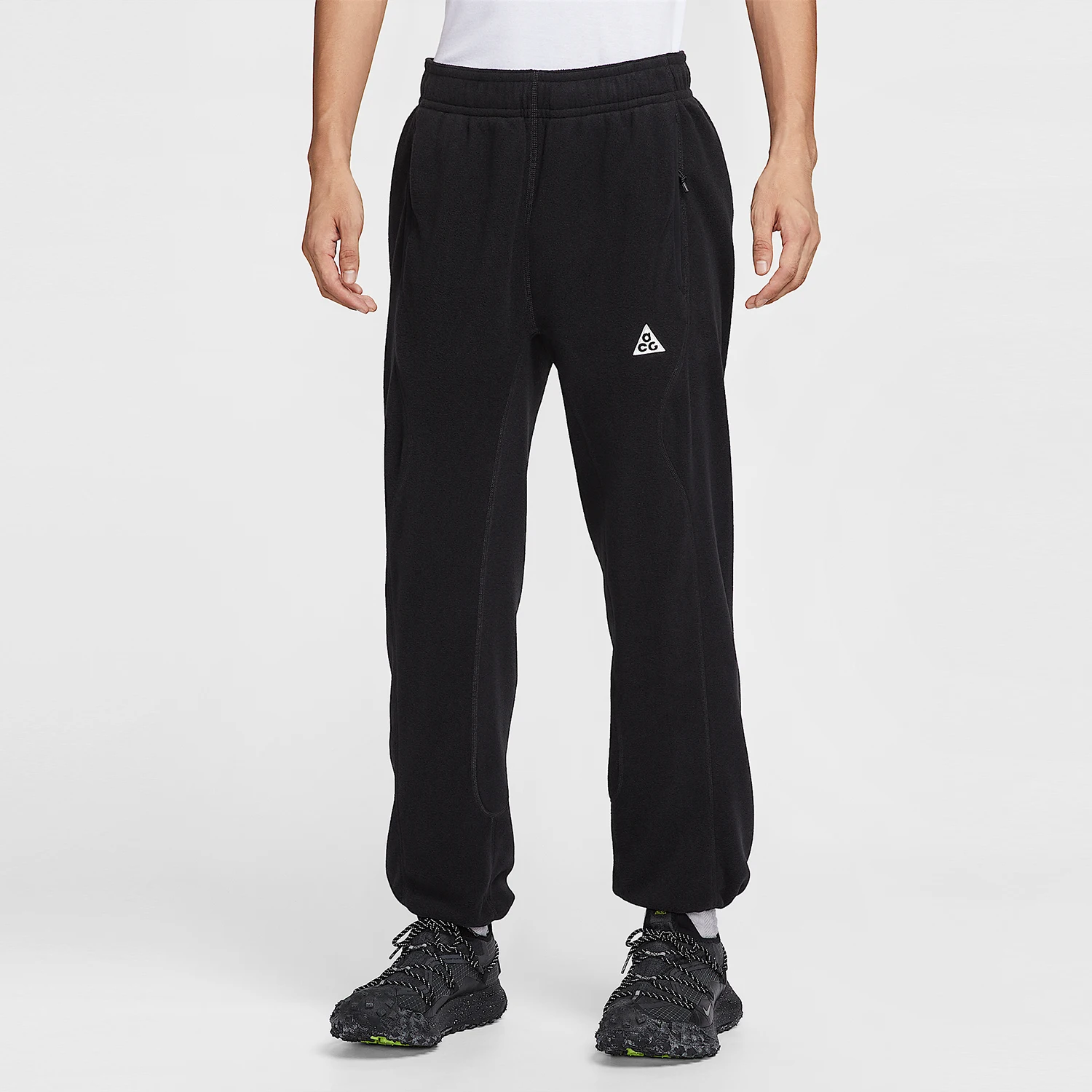 Nike genuine ACG Wolf Tree men's lace up fleece pants HV1124-010