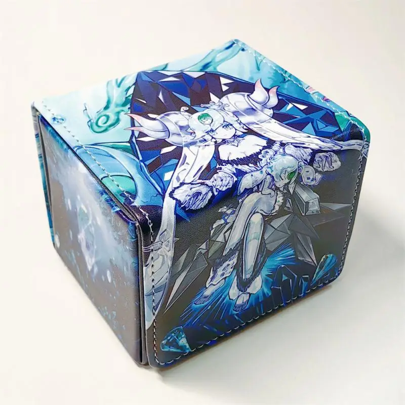 

Yu-Gi-Oh! Icejade WSOPTCG Diy High Quality Portable Collection Card Storage Box Anime Game Action Toy Figures Gifts for Friends