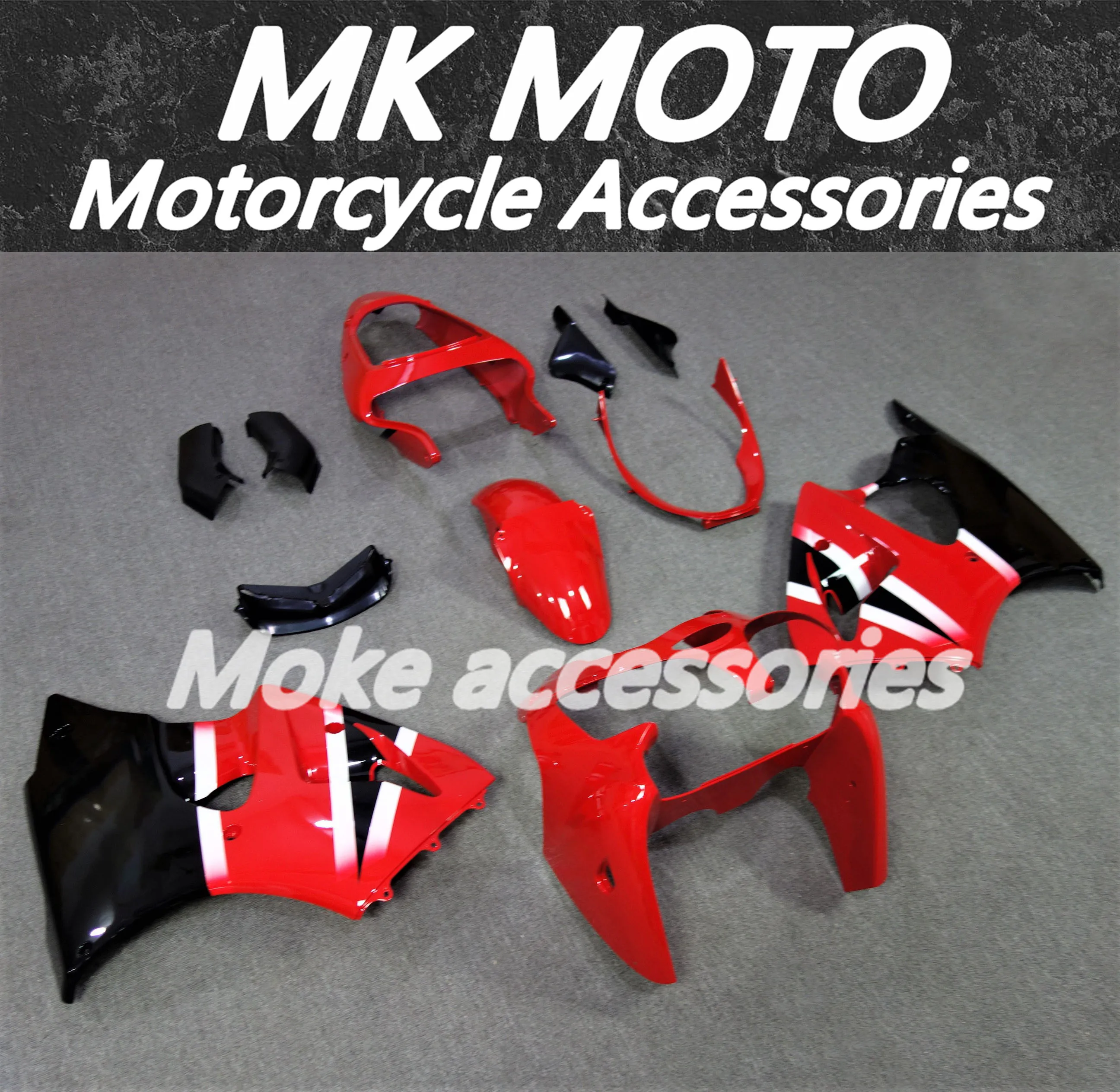 Motorcycle Fairings Kit Fit For zx-6r 2000 2001 2002 636 Ninja New Bodywork Set High Quality ABS Injection Black Red