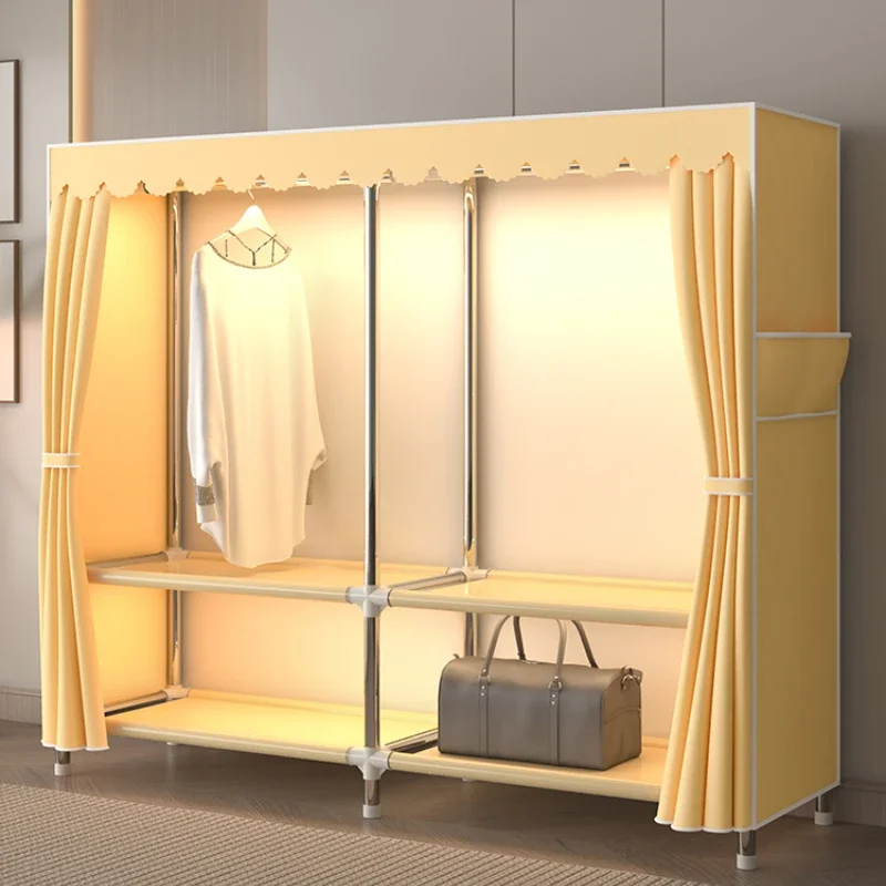 

Children's Wardrobe Clothes Wardrobes Kids Baby Storage Cabinet Closet Closet Child Organizer Sliding Door Toy Furniture