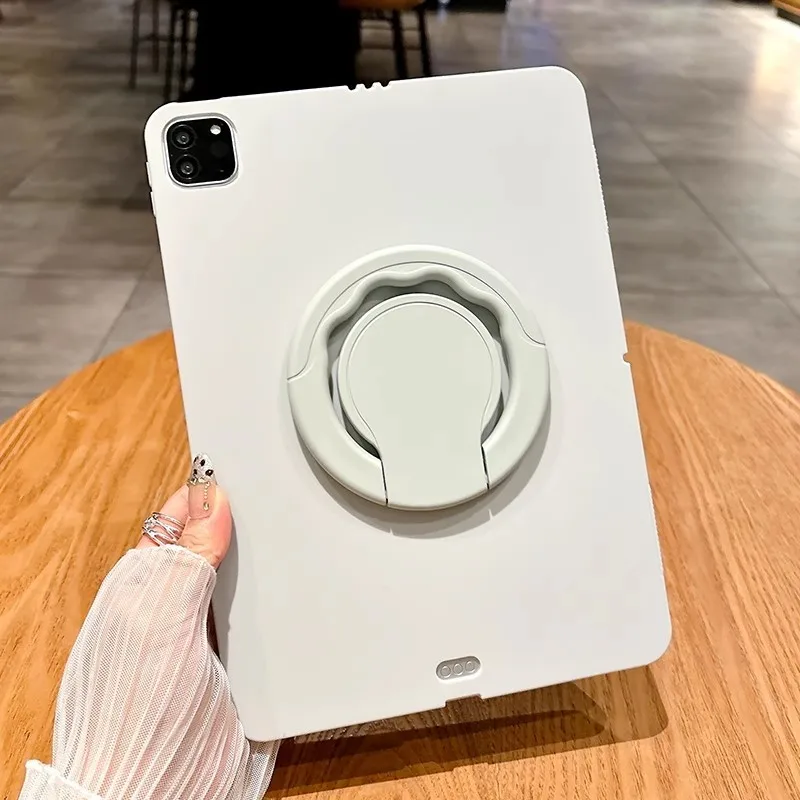 

Однотонный мягкий чехол из ТПУ для Xiaomi Pad 8 Pro 11.2 2025 Pad 8 7 6 Pro 5 11 11.2, чехол Redmi Pad 2 SE 11 10,6 8,7 с вращением крышки