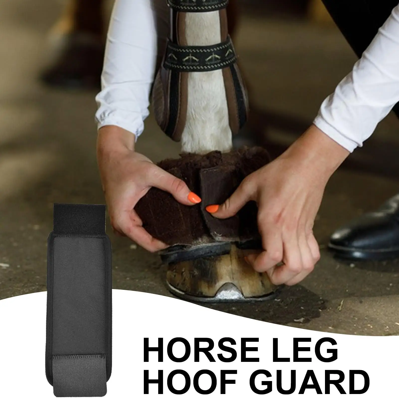 Botas para caballos, botas protectoras para pezuñas de caballo, equipo ecuestre resistente a desgarros para montar, viajes, doma, espectáculo, salto