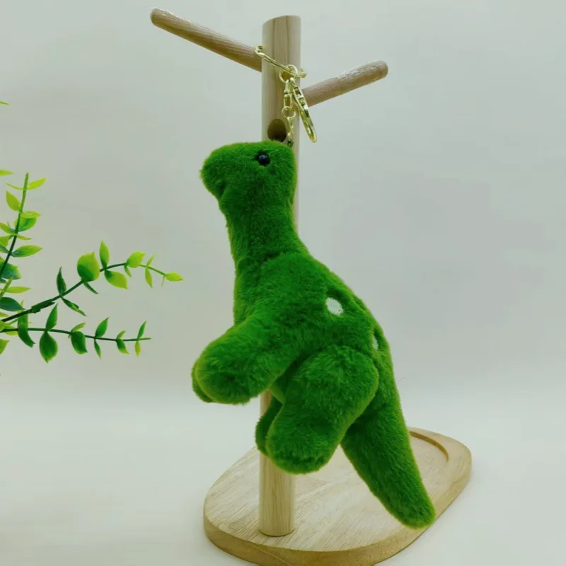 Neue Nette Grüne Dinosaurier Anhänger Plüsch Puppe Spielzeug Cartoon Tier Dinosaurier Plüsch Puppe Schul Hängen Dekor Kinder Geschenk