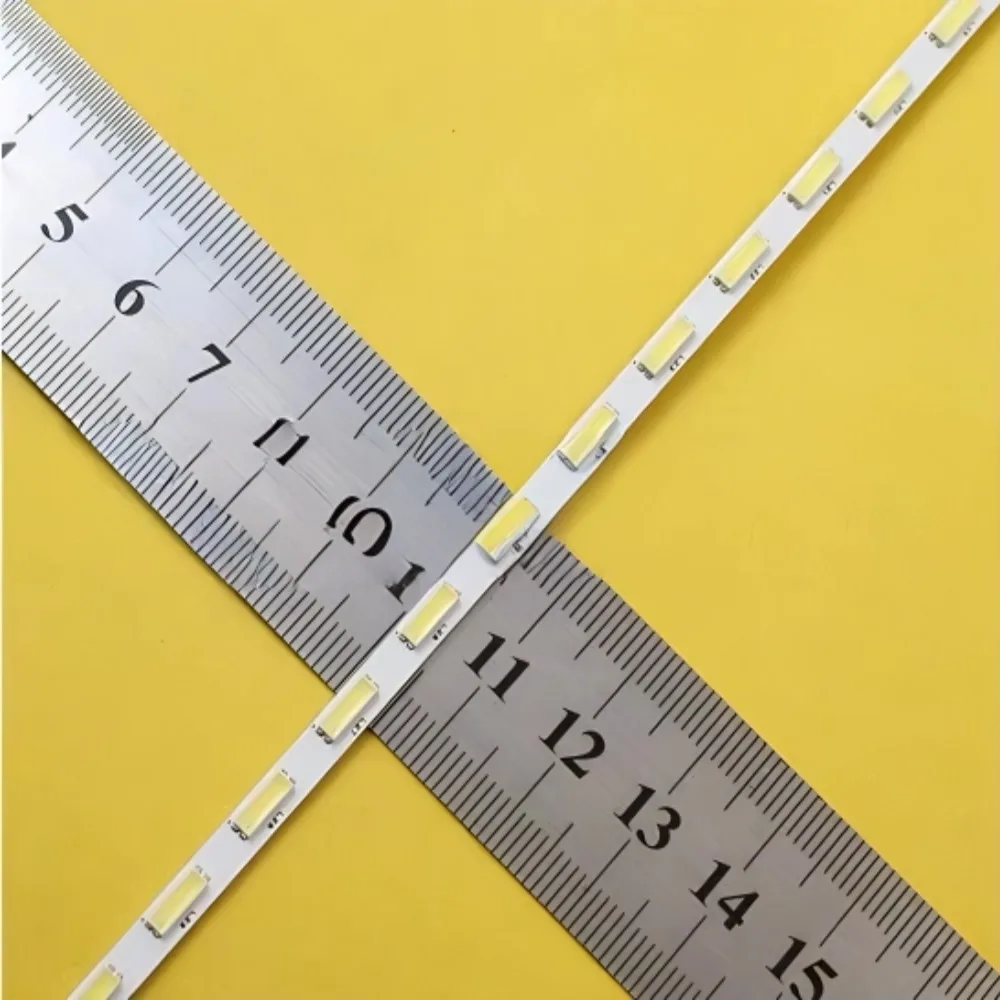 2Pcs X 23.6นิ้วแผ่นอลูมิเนียมแถบ LED แผงทีวี Backlight โคมไฟ SMME236BMM021 533Mm 6pin อินพุต
