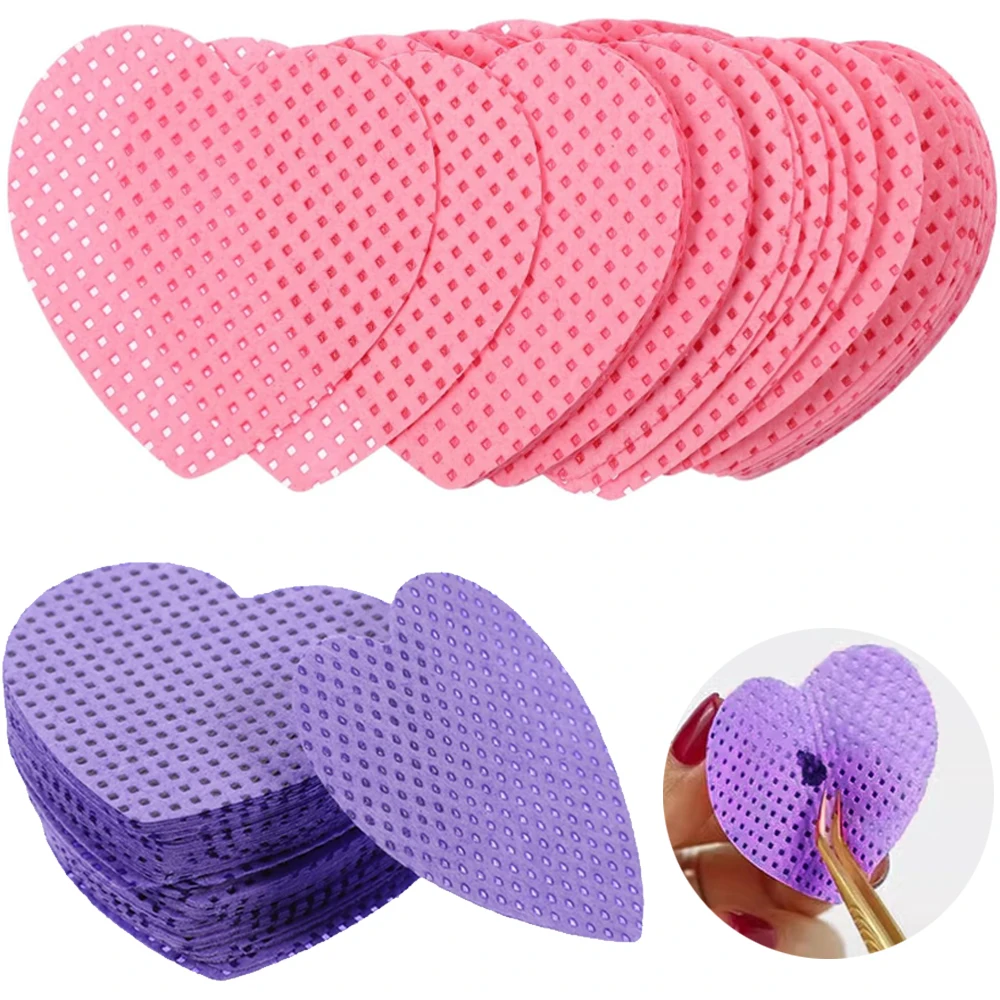 50 Uds Gel removedor de esmalte de uñas toallitas limpiador manicura removedor de uñas toallitas de algodón sin pelusa limpiador almohadilla de papel herramienta de maquillaje al por mayor