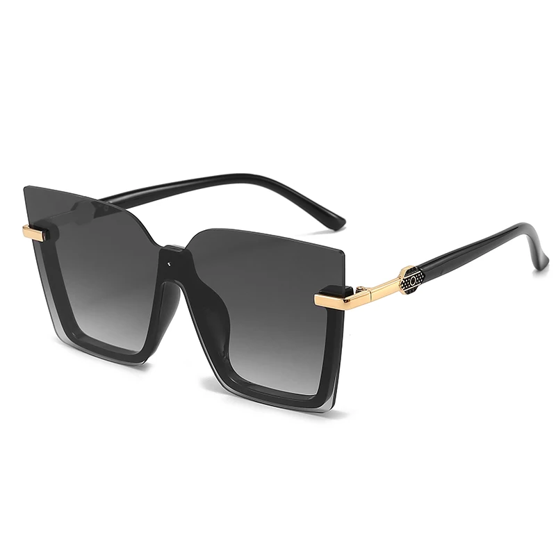New Frameless Multi-color Ocean Sunglasses With Personalized, Trendy, Fashionable, And High-end Feel Car Sunglasses 1052