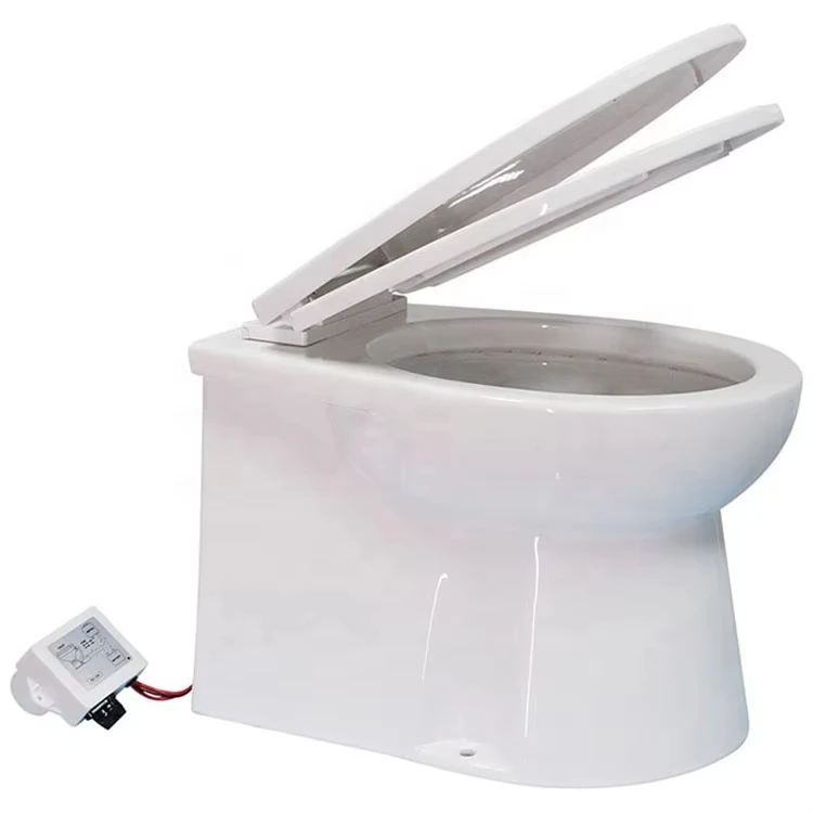 High Pressure 12v Macerator Pump Toilet Self Priming Outdoor Toilet for Rv Marine Industrial