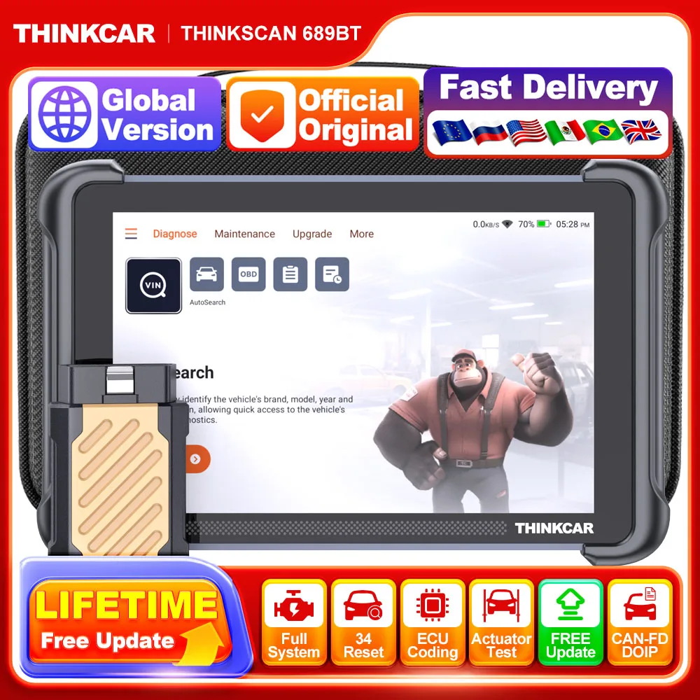 THINKCAR THINKSCAN 689BT пожизненный